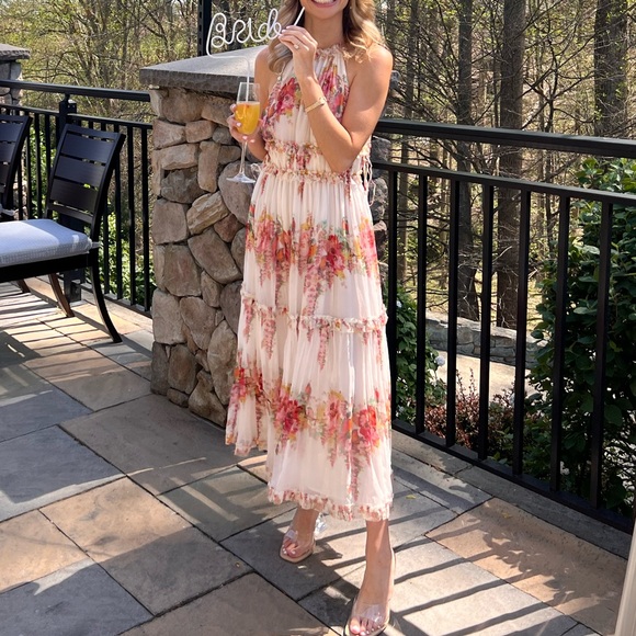 OP Zimmermann Mae Tiered Frill Long Dress - Picture 3 of 5